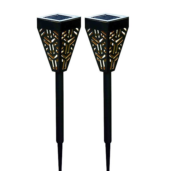 HTI-Living LED Solarleuchte Solarfackel 2er Set günstig online kaufen