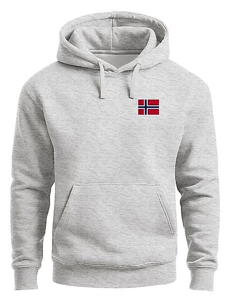 Neverless Hoodie Hoodie Herren Norway Flag Kapuzensweatshirt Norwegen Flagg günstig online kaufen