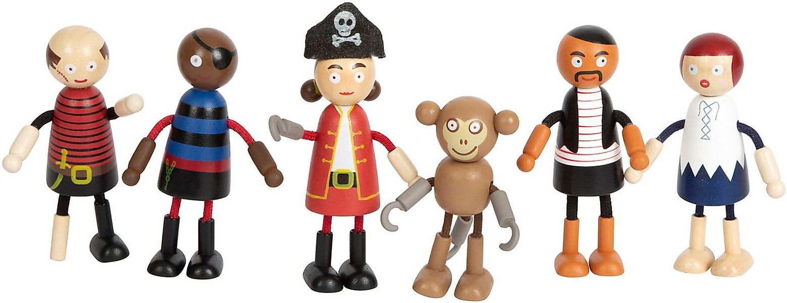 Small Foot Biegepuppe Piraten Figuren (Set) günstig online kaufen