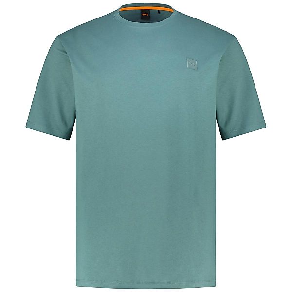BOSS T-Shirt aus Baumwolle Farbe petrol Größe: 4XL günstig online kaufen