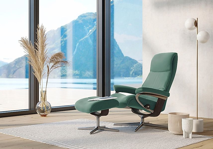Stressless "View" mit Cross Base, Größe S, M & L, Holzakzent Wenge günstig online kaufen