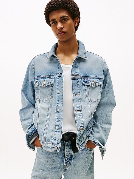 Tommy Jeans Jeansjacke RYAN RGLR TRCKR RWB EXT CI6033 Freizeitjacke, Überga günstig online kaufen