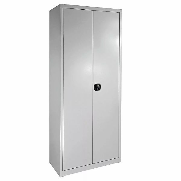 PROREGAL Flügeltürenschrank Owl mit Schlitzplatte HxBxT 193 x 78 x 38 cm Li günstig online kaufen