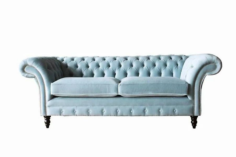 JVmoebel Sofa Chesterfield 3 Sitzer Polster Couch Sofa Textil Modern Stil S günstig online kaufen