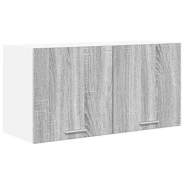 vidaXL Hängeschrank Riga Graues Sonoma 80 x 31 x 40 cm Holzwerkstoff 884183 günstig online kaufen