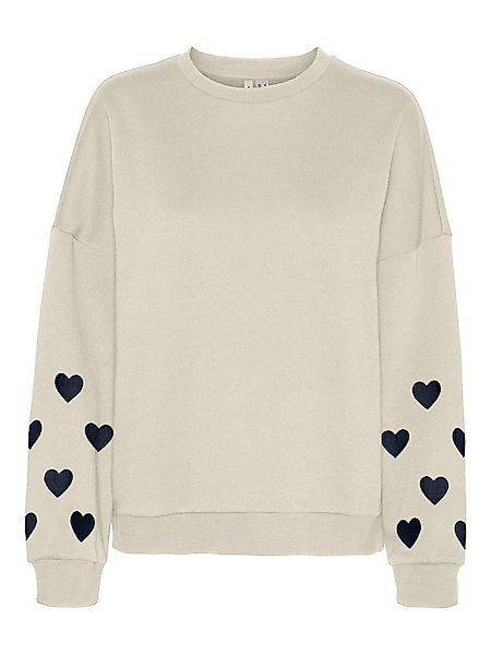 Vero Moda Sweatshirt VMKAROL BEA LS SWEAT BOX JRS GA mit Blumendruck günstig online kaufen