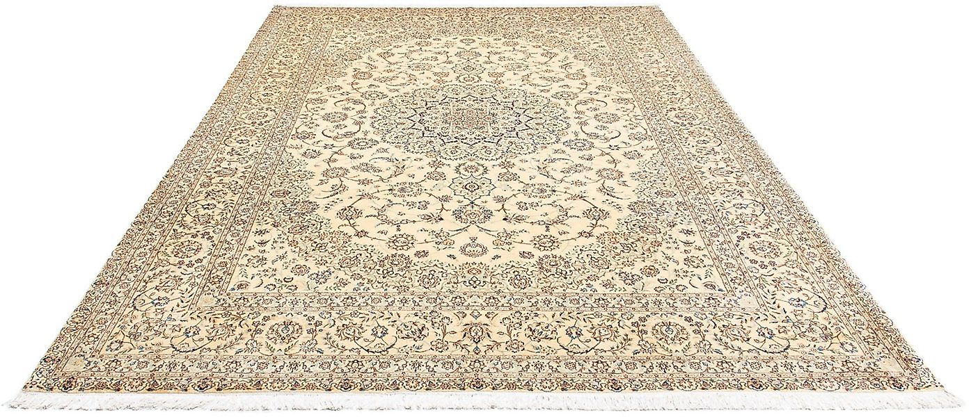 morgenland Orientteppich »Perser - Nain - Premium - 361 x 250 cm - beige«, günstig online kaufen