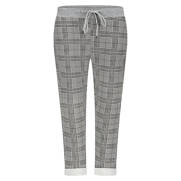 Mississhop Chinohose Damen Hose Blumen Jogginghose günstig online kaufen