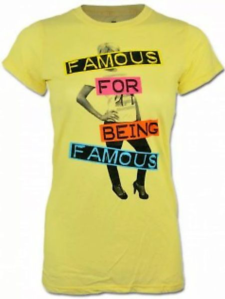 Local Celebrity Damen T-Shirt Being Famous (M) günstig online kaufen