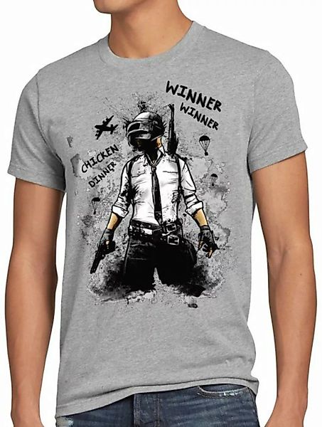 style3 Print-Shirt Herren T-Shirt Winner Gefecht battle royale pvp multipla günstig online kaufen
