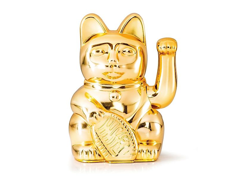 Donkey Products Dekofigur Lucky Cat Egypt Winkekatze gold 15cm günstig online kaufen