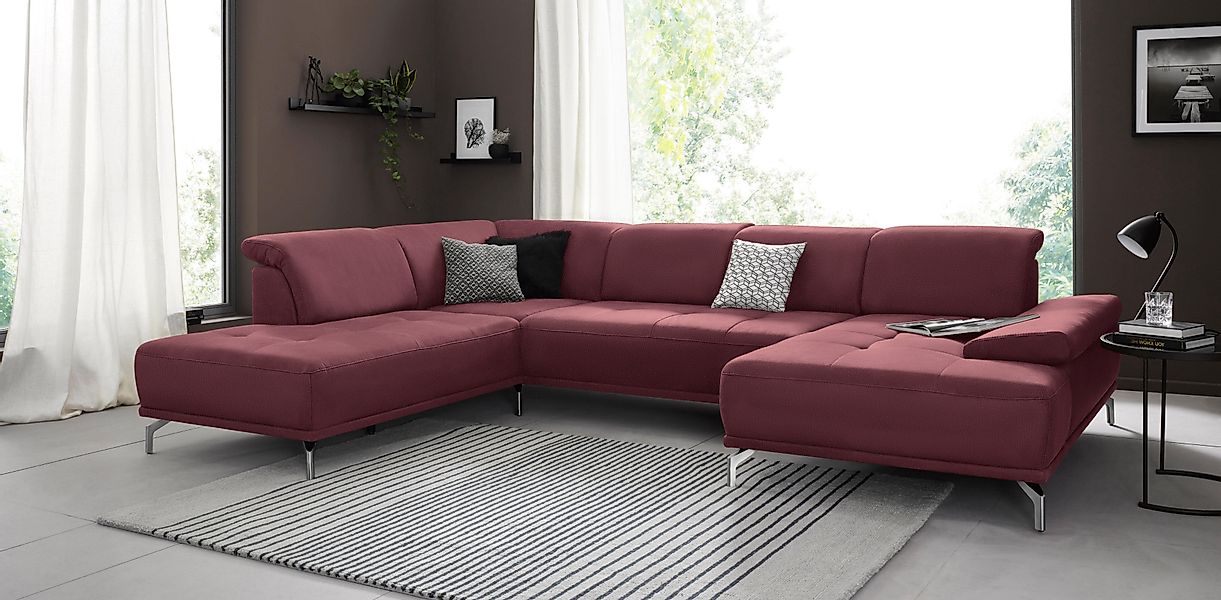 Places of Style Wohnlandschaft "Caluna", Inkl.Sitztiefenverstellung, wahlwe günstig online kaufen