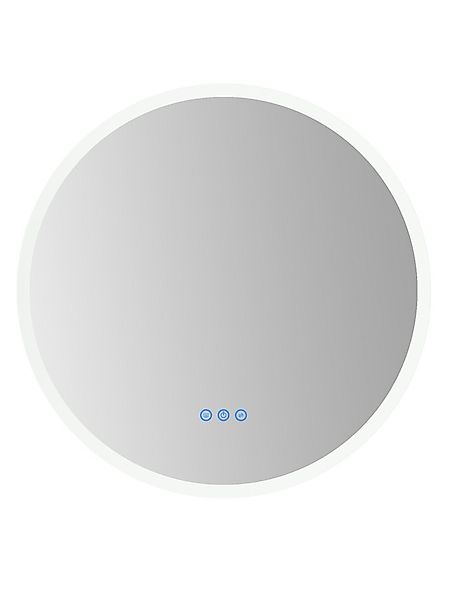 AQUABATOS Badspiegel Lichtspiegel 60x60cm 80x80cm Rund mit Beleuchtung Bad günstig online kaufen