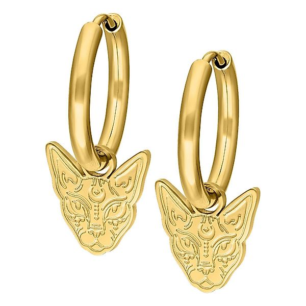 Wildcat Paar Creolen Little Sphynx Hoops, günstig online kaufen