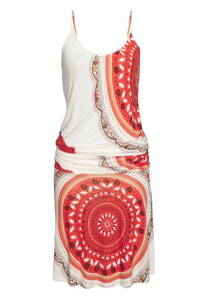 Beachtime Strandkleid mit Alloverprint und verstellbaren günstig online kaufen