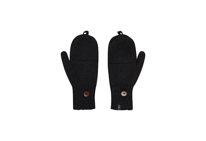 THC Natural Line Strickhandschuhe THC Klapphandschuhe 721 schwarz (1 Paar, günstig online kaufen