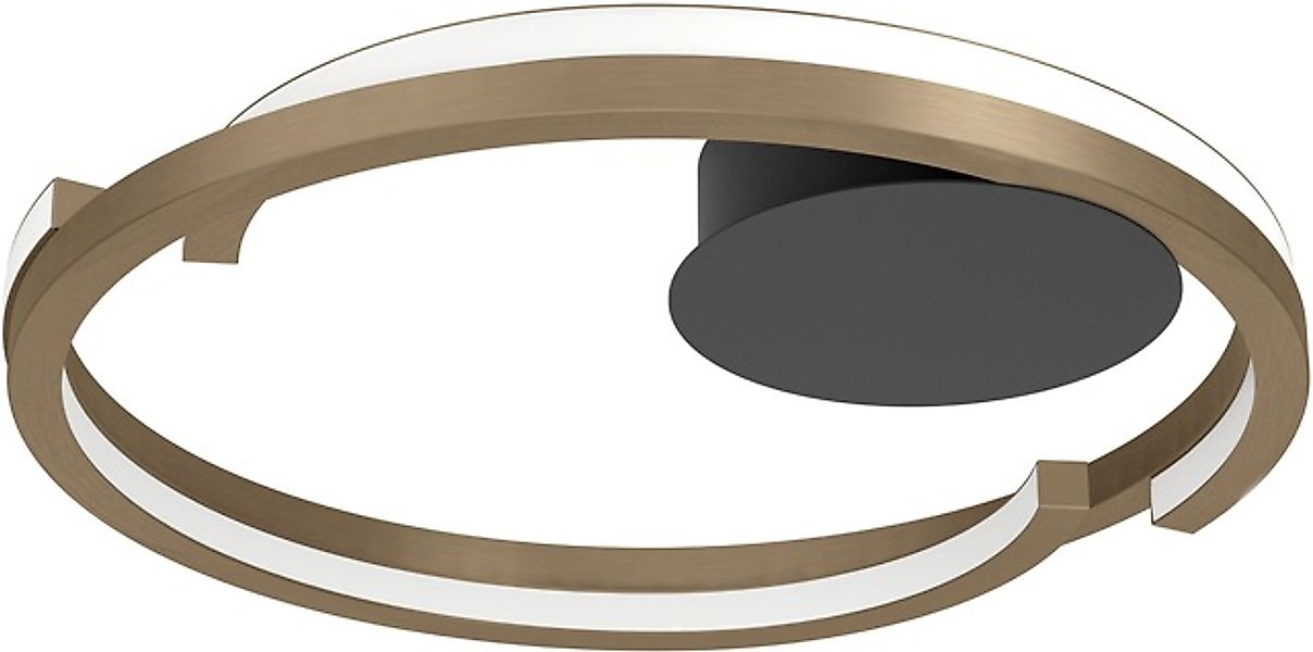 EGLO LED Deckenleuchte »MEZZOMONTE Deckenlampe - Alu, Stahl - LED;LED - 1X2 günstig online kaufen