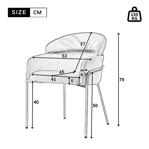 Flieks Polsterstuhl (4 St), 4er Set günstig online kaufen