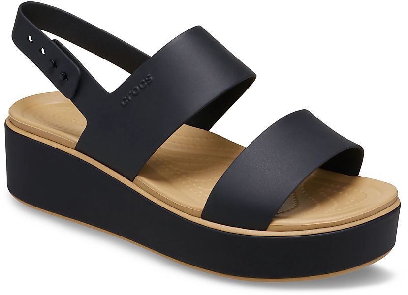Crocs Plateausandale "Brooklyn Matte Wrap Low Wedge" Sommerschuh, Sandalett günstig online kaufen