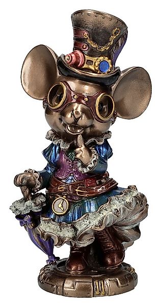 Figuren Shop GmbH Fantasy-Figur Steampunk Figur - Maus im Kleid - Fantasy T günstig online kaufen