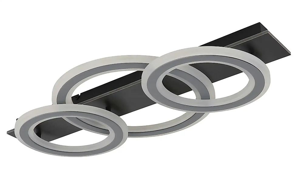 Globo Lighting Deckenleuchte   ¦ schwarz ¦ Maße (cm): B: 73 H: 7 Lampen & L günstig online kaufen