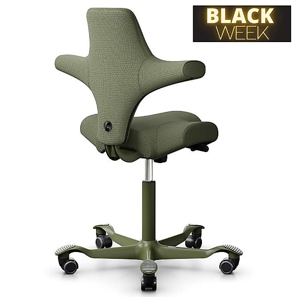 HAG CAPISCO 8106 | Designstoff Sirdal grün | Gestell Moss grey günstig online kaufen