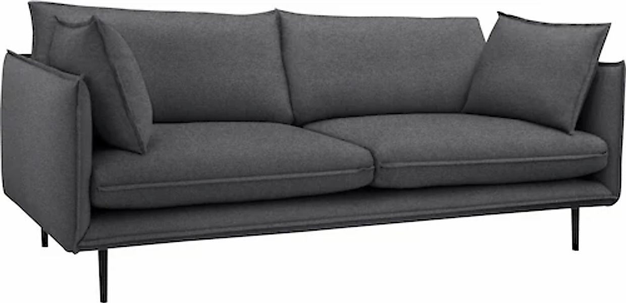 Home affaire 3-Sitzer »Somba« mit dickem Keder und eleganter Optik günstig online kaufen