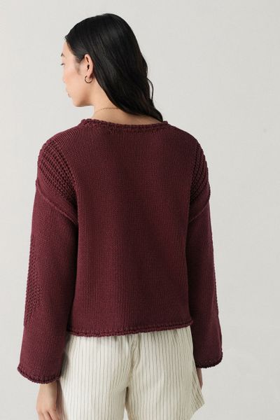 Next Strickpullover Strickpullover mit Grafik, Rollsaum günstig online kaufen