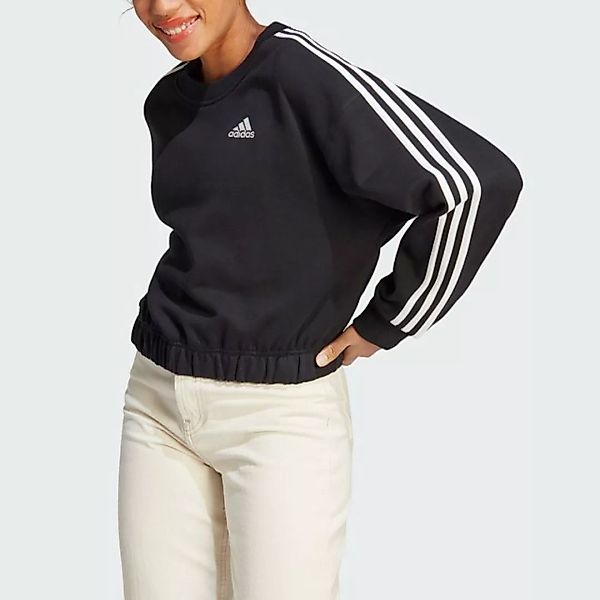 adidas Sportswear Sweatshirt ESSENTIALS 3-STREIFEN CROP günstig online kaufen