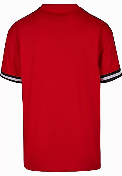 URBAN CLASSICS T-Shirt "Urban Classics Herren Oversized Stripes Mesh Tee" günstig online kaufen