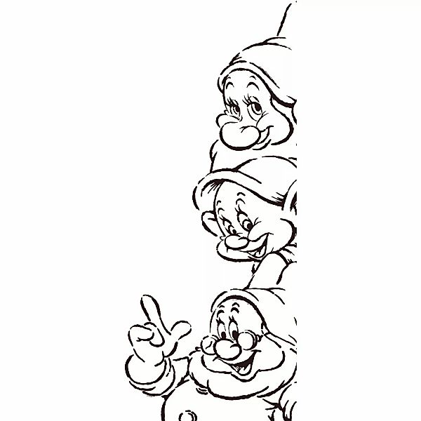 Komar Bild "Snow White Dwarves", Disney, (1 St.), Wandbild zur Dekoration i günstig online kaufen