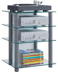 VCM TV-Rack Hifi Möbel Rack Alu günstig online kaufen