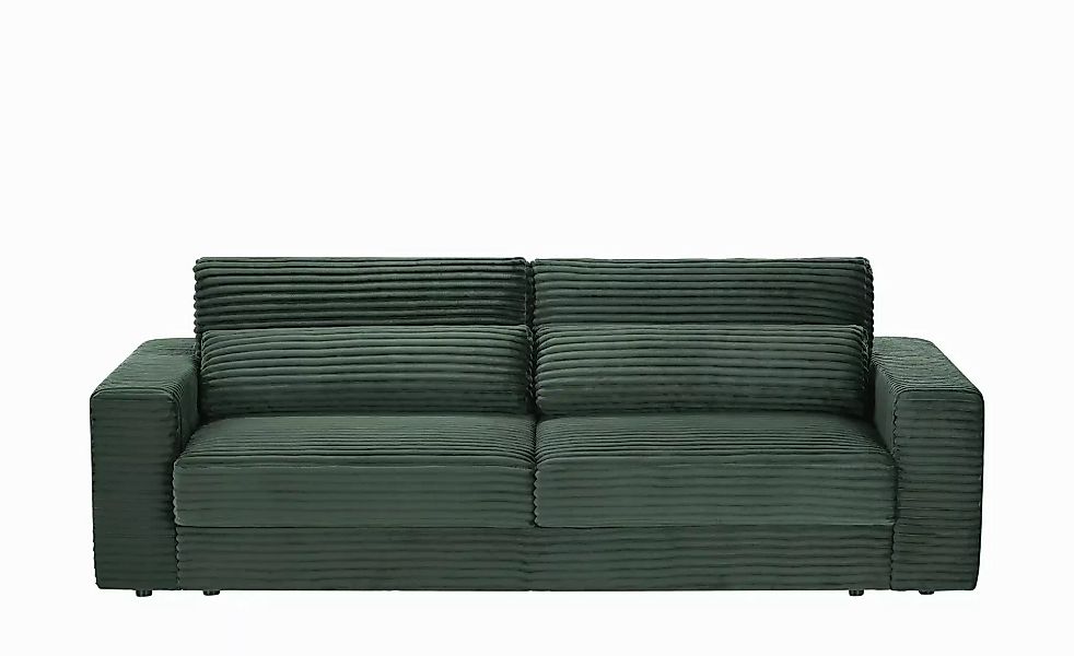 Big Sofa  Branna ¦ grün ¦ Maße (cm): B: 250 H: 101 T: 105.0 Polstermöbel > günstig online kaufen