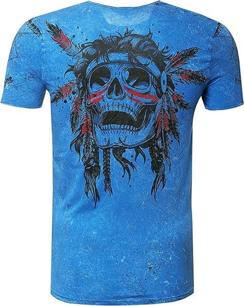 Rusty Neal T-Shirt mit seitlichem Print günstig online kaufen