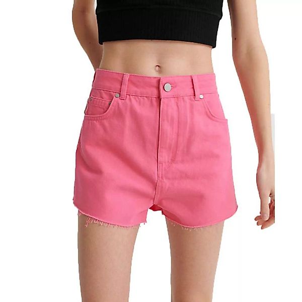 Superdry Ruby Cut Off Shorts Hosen 24 Fluro Pink günstig online kaufen