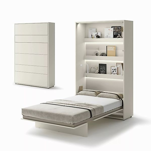 Compleo Schrankbett Vertical Wandklappbett Lenart Bed günstig online kaufen
