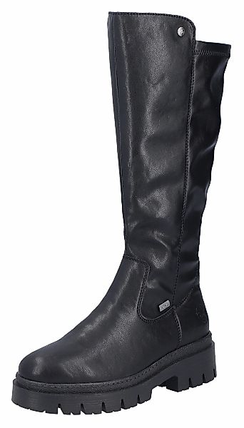 Rieker Winterstiefel, Langschaftstiefel, Plateaustiefel mit Stretch am Scha günstig online kaufen