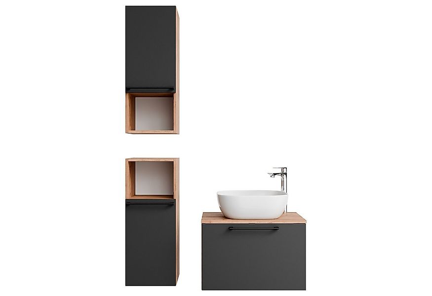 Planetmöbel Badmöbel-Set Astra, (Waschbeckenunterschrank, 4-St., Badezimmer günstig online kaufen