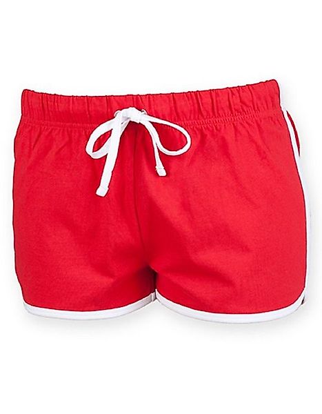 SF Women Shorts Damen Retro Shorts - kurze Hose - elastischer Bund (1-tlg) günstig online kaufen