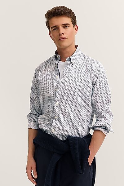 bugatti Langarmhemd Easy Care mit kleinem günstig online kaufen