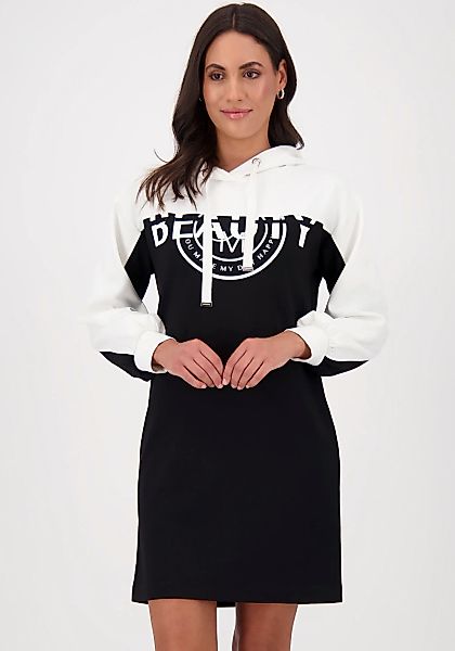 Monari Minikleid "Kleid Colorblock Sweat" Ohne Taschen mit Kapuze, regular günstig online kaufen