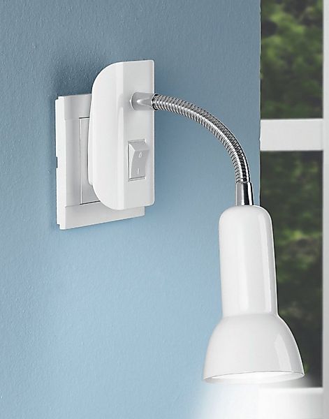 TRANGO LED Steckdosenleuchte, 11-058 LED Steckerleuchte *ANNA* Wandleuchte, günstig online kaufen