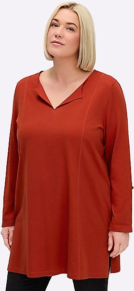 Sheego Longshirt "Longshirt" 1 Stk. tlg. günstig online kaufen
