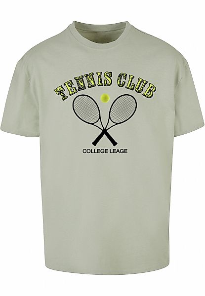 Merchcode T-Shirt "Merchcode Herren Tennis Club Heavy Oversized Tee", (1 tl günstig online kaufen