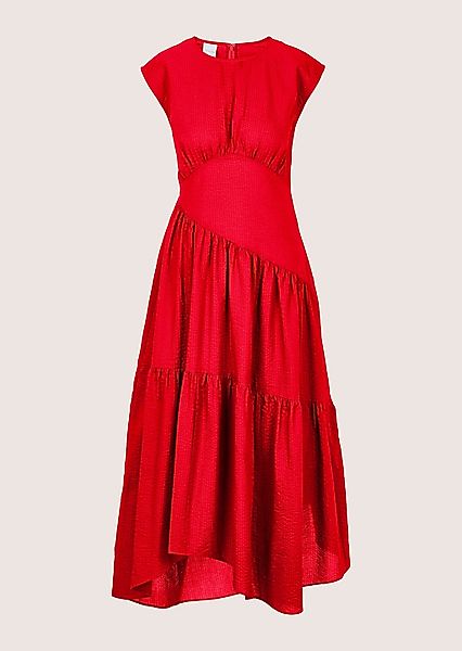 MADELEINE Midikleid "Midikleid Baumwollkleid mit Stufenrock" Kleid mit asym günstig online kaufen