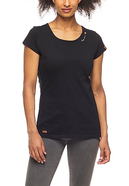Ragwear Damen T-Shirt MINT 2231-10002 Black 1010 Schwarz günstig online kaufen
