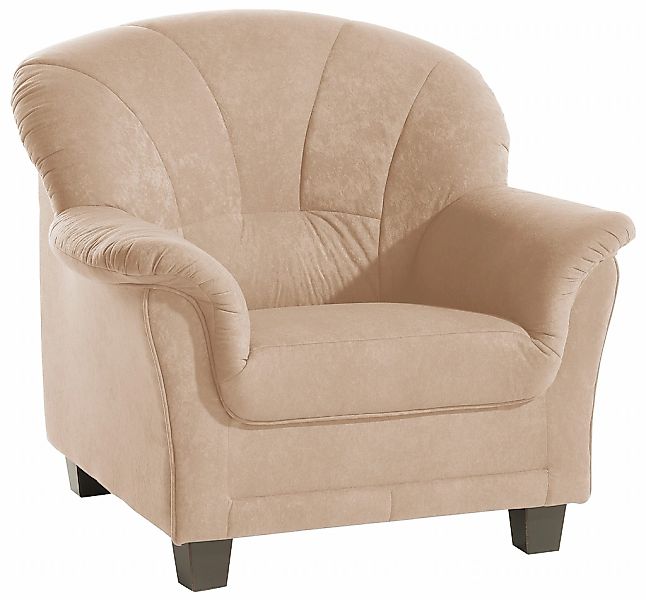 Home affaire Sessel "Camelita zeitlos, bequeme Armlehnen, auch in Leder, Br günstig online kaufen