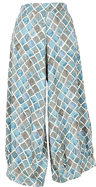 Guru-Shop Relaxhose Knöchellange Palazzohose, weite Boho.. günstig online kaufen