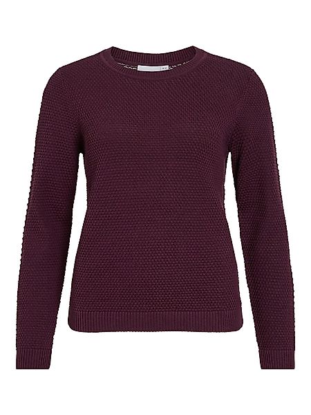 Vila Strickpullover Struktur Strickpullover Kuscheliger Design günstig online kaufen