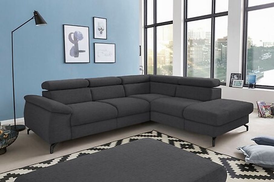 COTTA Polstergarnitur »Komaris L-Form«, (Set), Set bestehend aus: Ecksofa m günstig online kaufen